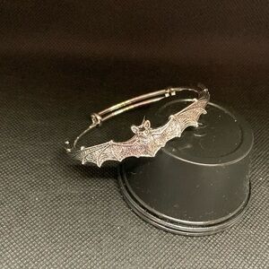 Silver Bat Bracelet